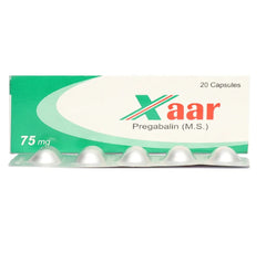 Xaar Capsules 75Mg (1 Strip = 5 Capsules)