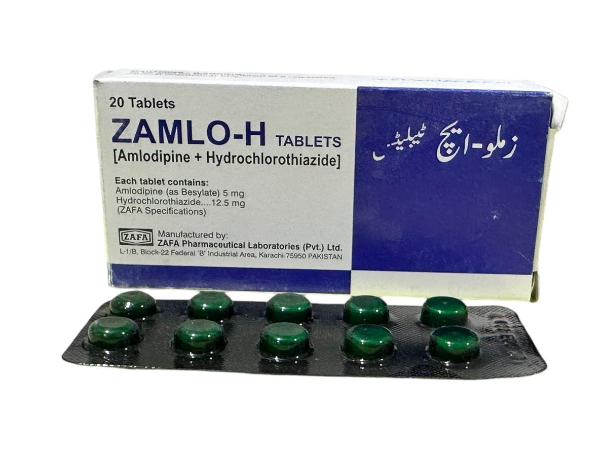 Zamlo-H (5/12.5mg)  ( 1 Strip = 10 Tablets )