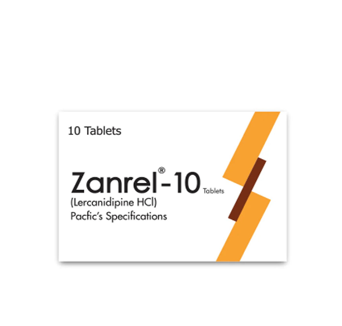 Zanrel-10  Tablets 10Mg (1 Box = 10 Tablets)