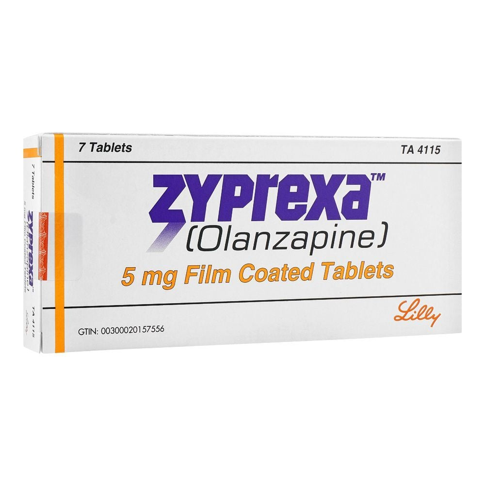 Zyprexa Tablets 5Mg (1 Box = 7 Tablets)