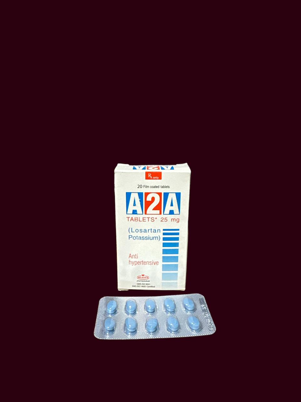 A2A Tablets 25Mg (1 Strip = 10 Tablets)