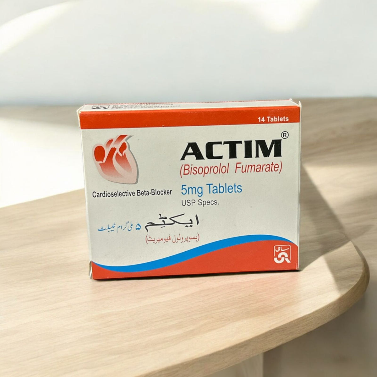 Actim Tablets 5Mg (1 Box = 1 Strip)(1 Strip = 14 Tablets)