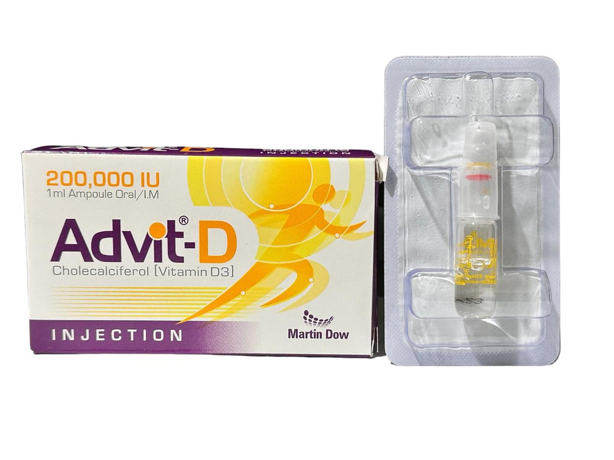 Advit-D 200,000IU Oral/Im Injection 1Ml (1 Box = 1 Injection)