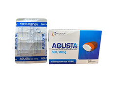 AGUSTA 500/20MG TABLET (one strip= 7 tablets)