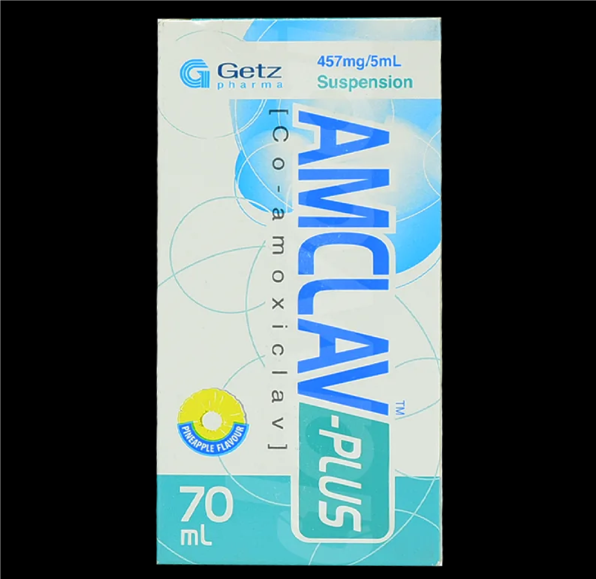 Amclav Plus 70Ml Suspension 475Mg/5Ml