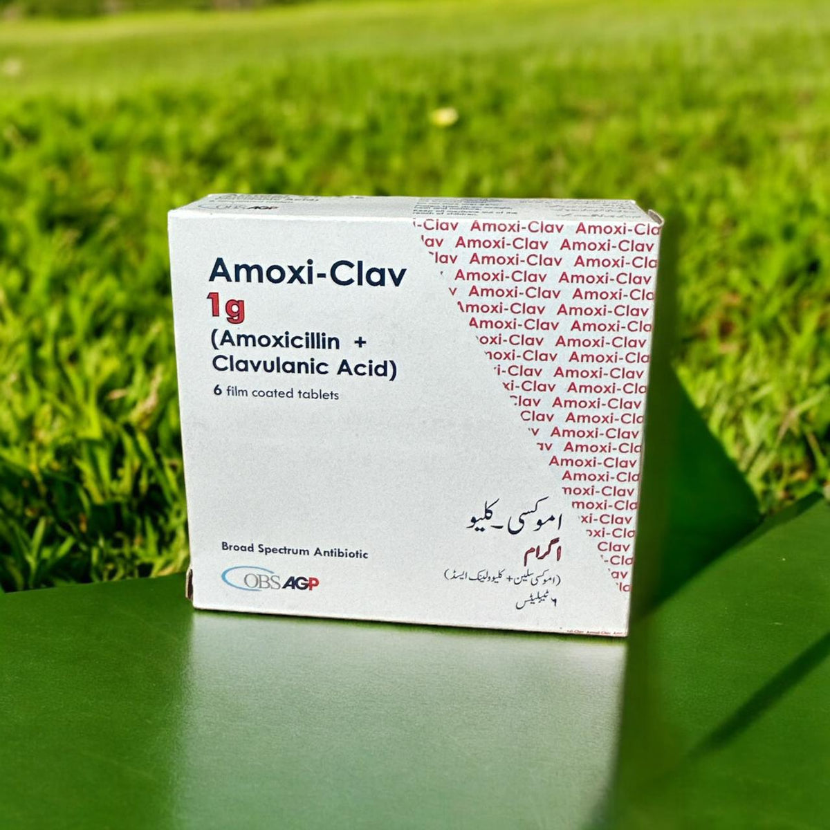 Amoxi-Clav Tablets 1g (1 Box = 6tablets)