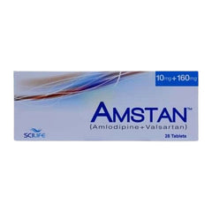 Amstan Tablets 10/160Mg (1 Strip = 14 Tablets)