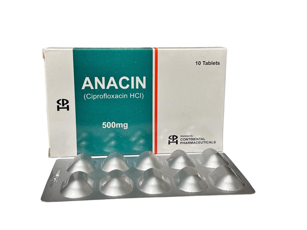 ANACIN Tablets 500Mg (1 Box = 10 Tablets)