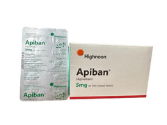 Apiban Tablets 5Mg (1 Strip = 10 Tablets)