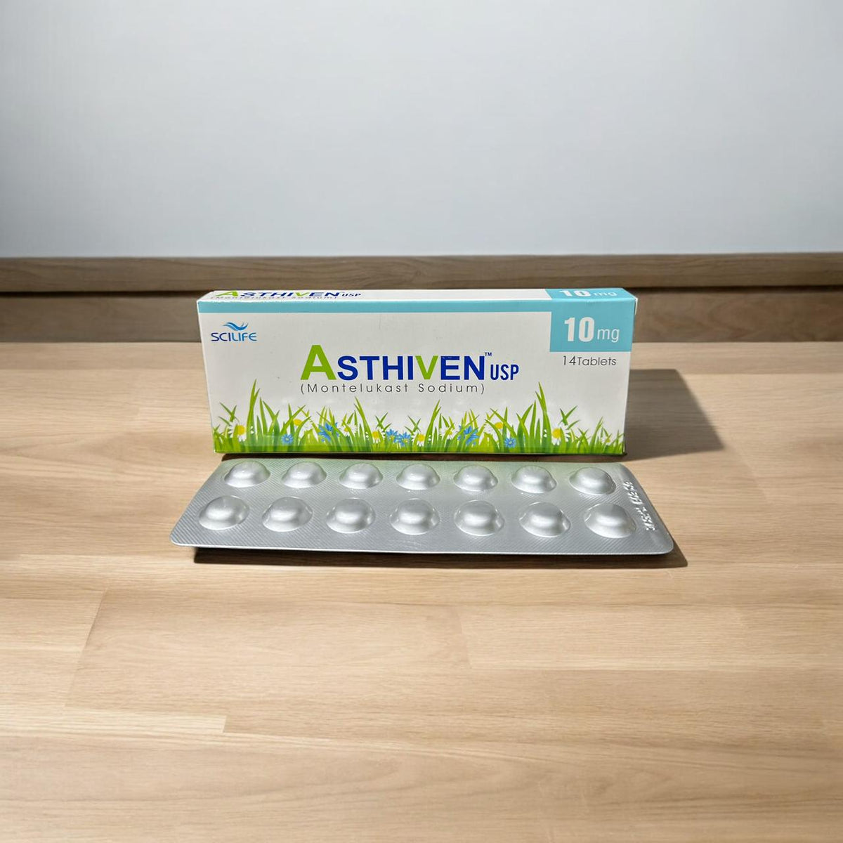 Asthiven Tablets 10Mg (1 Strip = 14 Tablets)