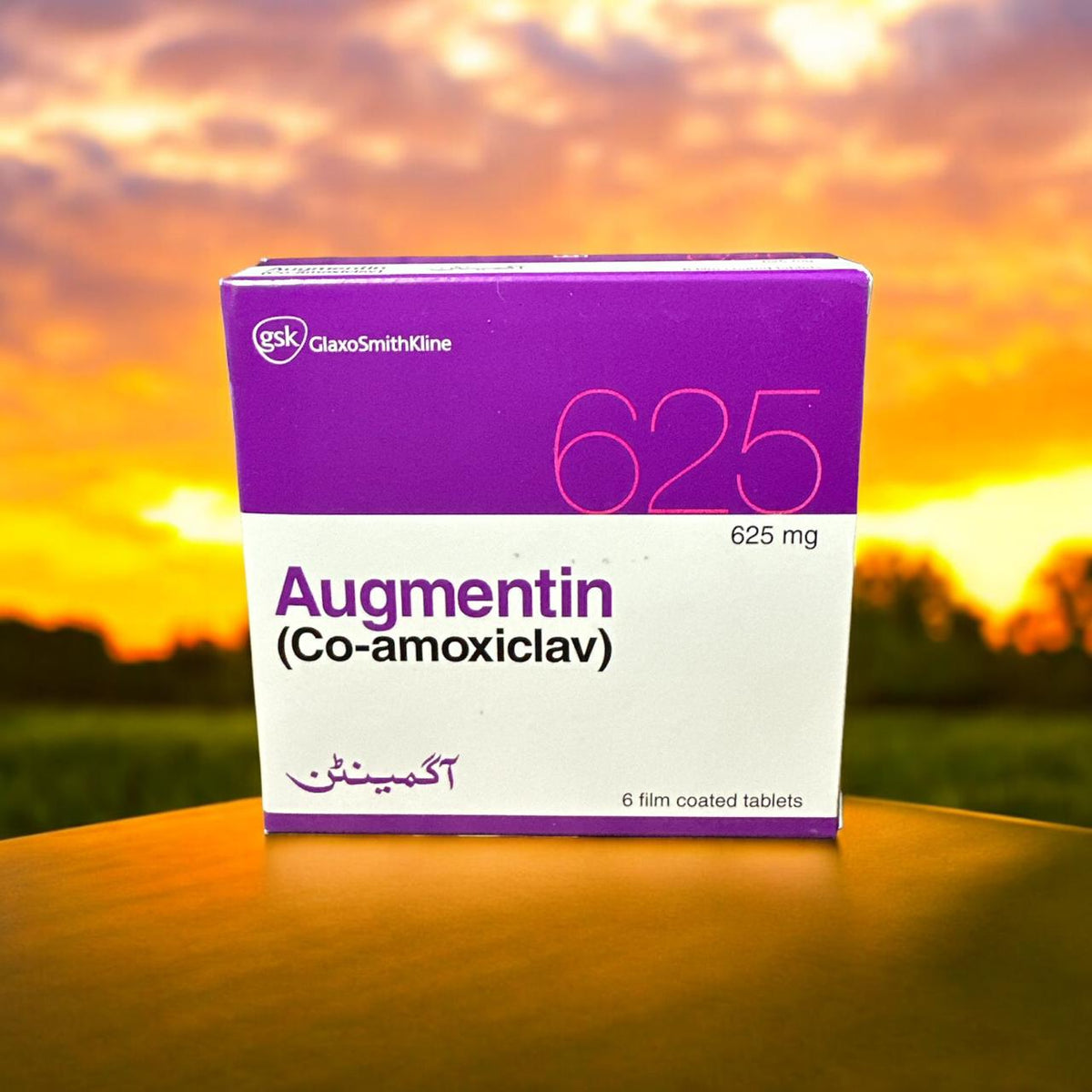 Augmentin Tablet 625Mg (1 Box = 6 Tablets)