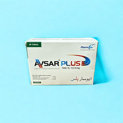 Avsar Plus Tablets 160Mg/5Mg/12.5Mg (1 Strip = 7 Tablets)