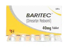 Baritec Tablets 40Mg (1 Box = 1 Strip)(1 Strip = 10 Tablets)