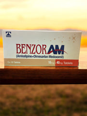 Benzor Am Tablets 10Mg/40Mg  (1 Strip = 10 Tablets)