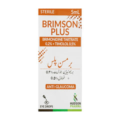 Brimson Plus Eye Drops 5Ml