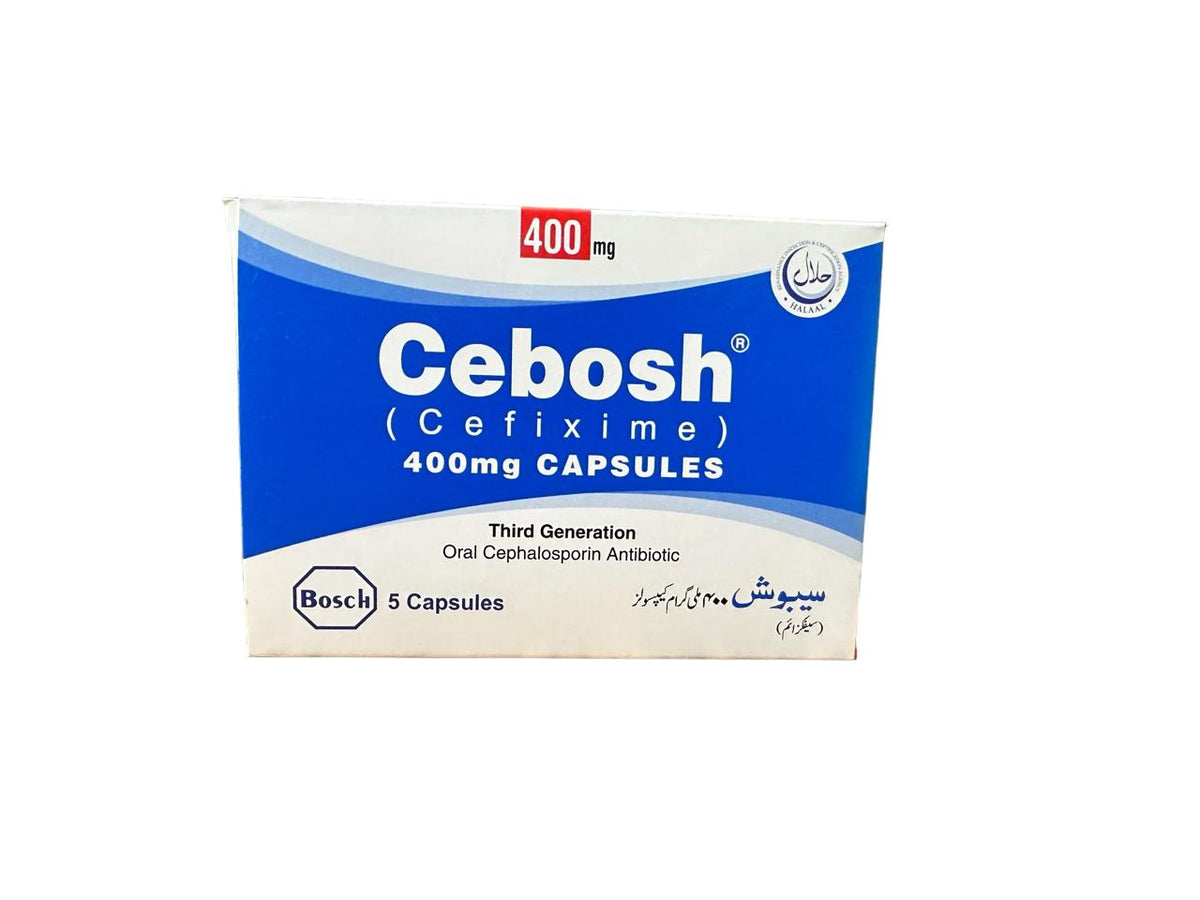 Cebosh Tablets 400Mg (1 Box = 1 Strip)(1 Strip = 5 Tablets)