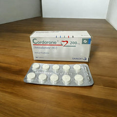 Cordarone Tablets 200Mg (1 Strip = 10 Tablets)