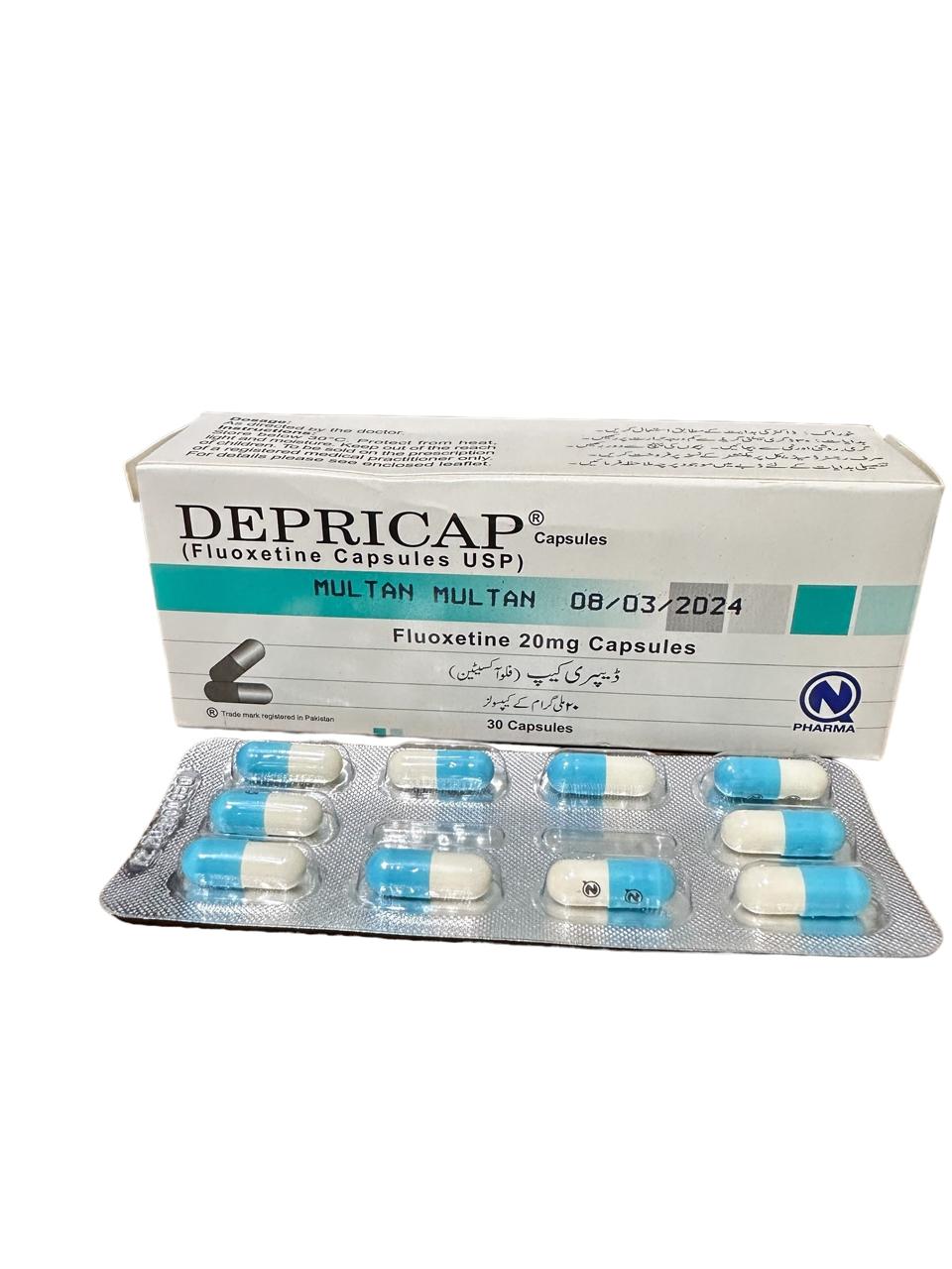 Depricap Capsules 20Mg  (1 Strip = 10 Capsules)