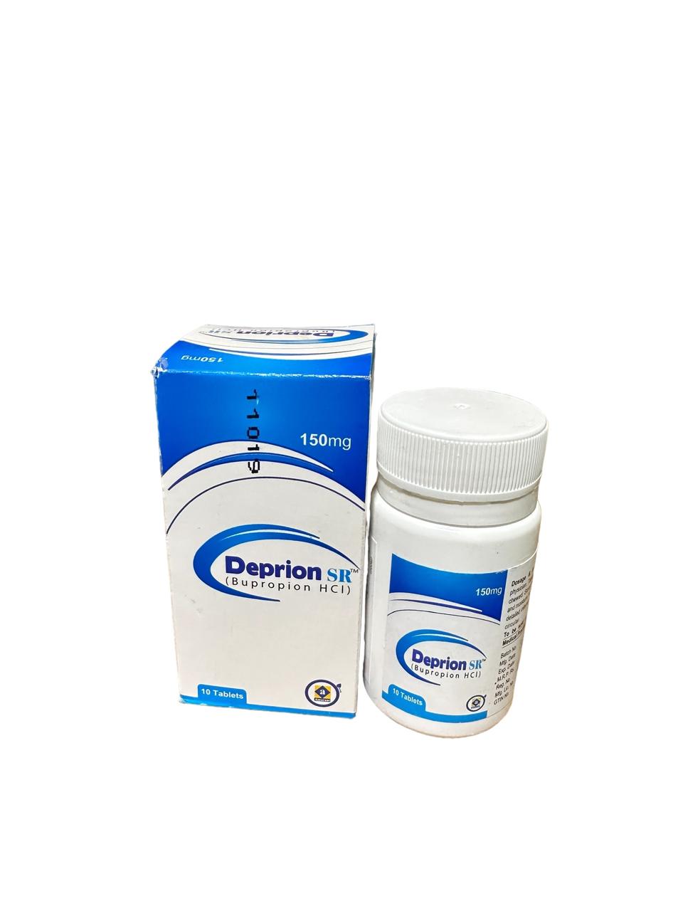 Deprion Sr Tablets 150Mg (1 Bottle = 10 Tablets)