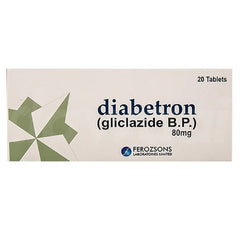 Diabetron Tablets 80Mg (1 Strip = 10 Tablets)