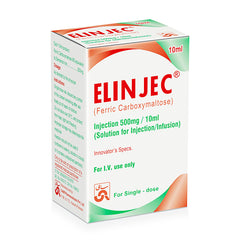 Elinjec Injection 500Mg/10Ml (Box = 1 Injection)