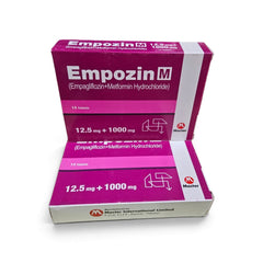 Empozin M 12.5+1000mg Tablet (1 Strip = 7 Tablets)
