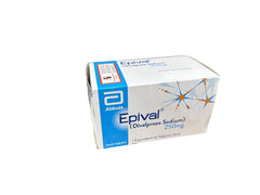 Epival Tablets 250Mg  (1 Strip = 10 Tablets)