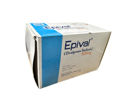 Epival Tablets 500Mg (1 Strip = 10 Tablets)