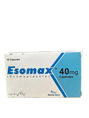 Esomax Capsules 40Mg (1 Strip = 7 Capsules)