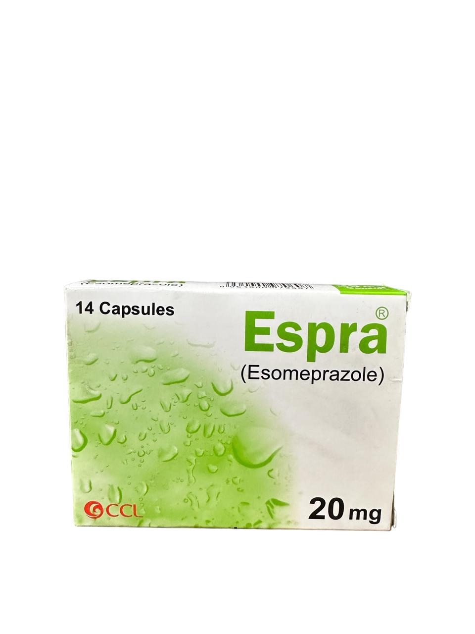 Espra Capsules 20Mg (1 Strip = 7 Capsules)