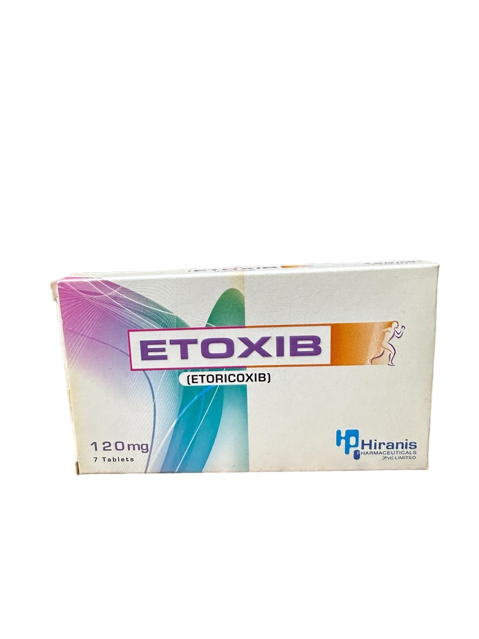 Etoxib Tablets 120Mg (1 Box = 7 Tablets)