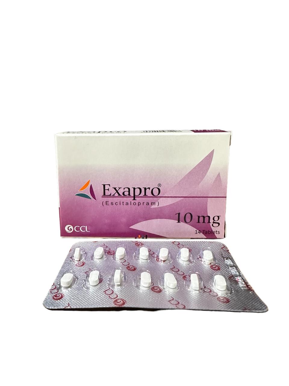 Exapro Tablets 10Mg (1 Box = 1 Strip)(1 Strip = 14 Tablets)