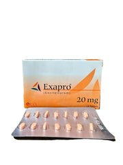 Exapro Tablets 20Mg (1 Box = 1 Strip)(1 Strip = 14 Tablets)