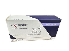Exforge Tablets 5Mg/160Mg (1 Strip = 7 Tablets)