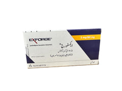 Exforge Tablets 5Mg/80Mg (1 Strip = 14 Tablets)