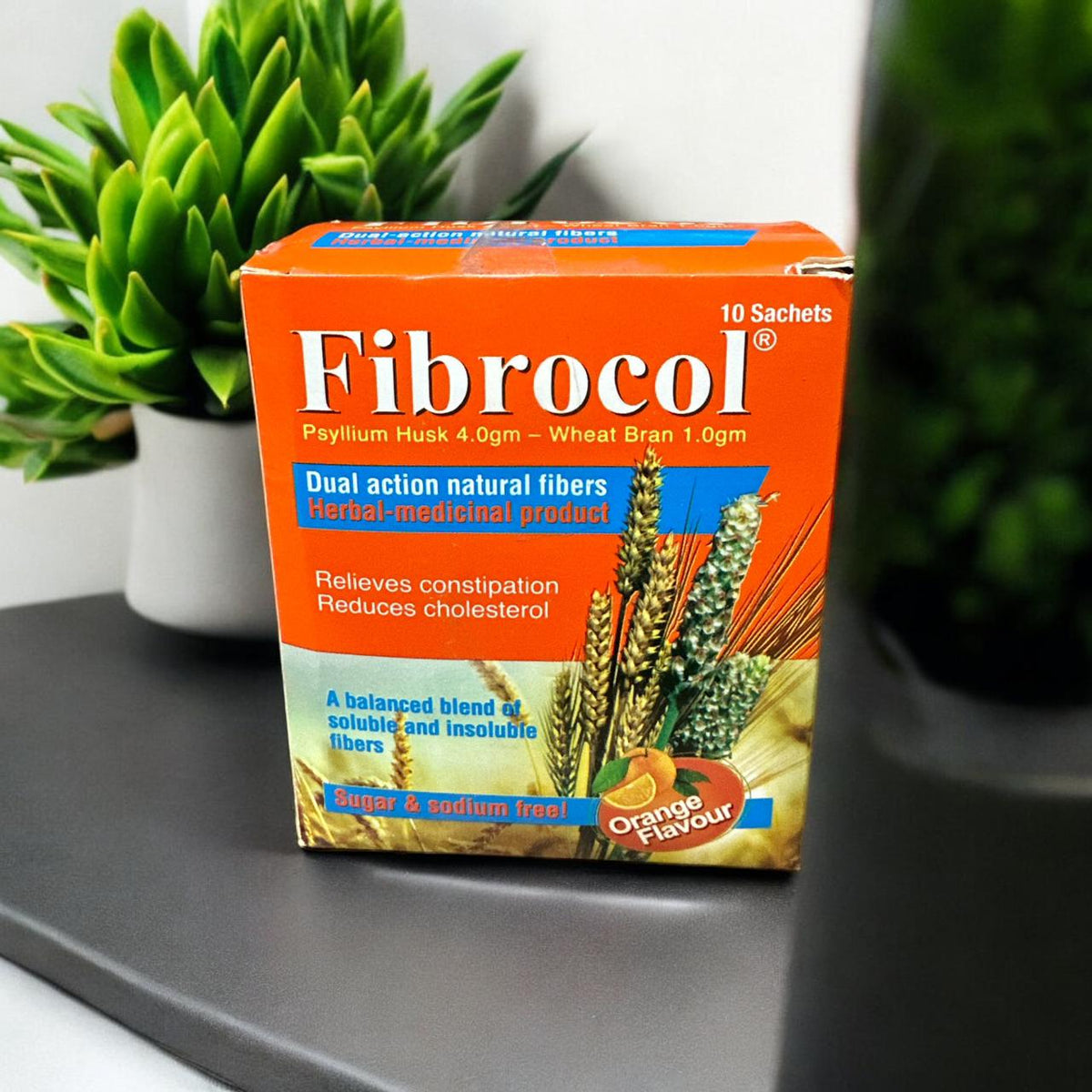 Fibrocol Husk Sachet Orange (1 Box = 10 Sachets)