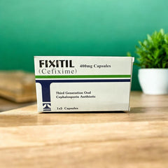 Fixitil Capsules 400Mg (1 Box = 1 Strip)(1 Strip = 5 Capsules)