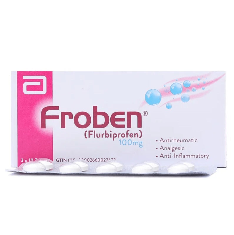 Froben Tablets 100Mg (1 Strip = 10 Tablets)