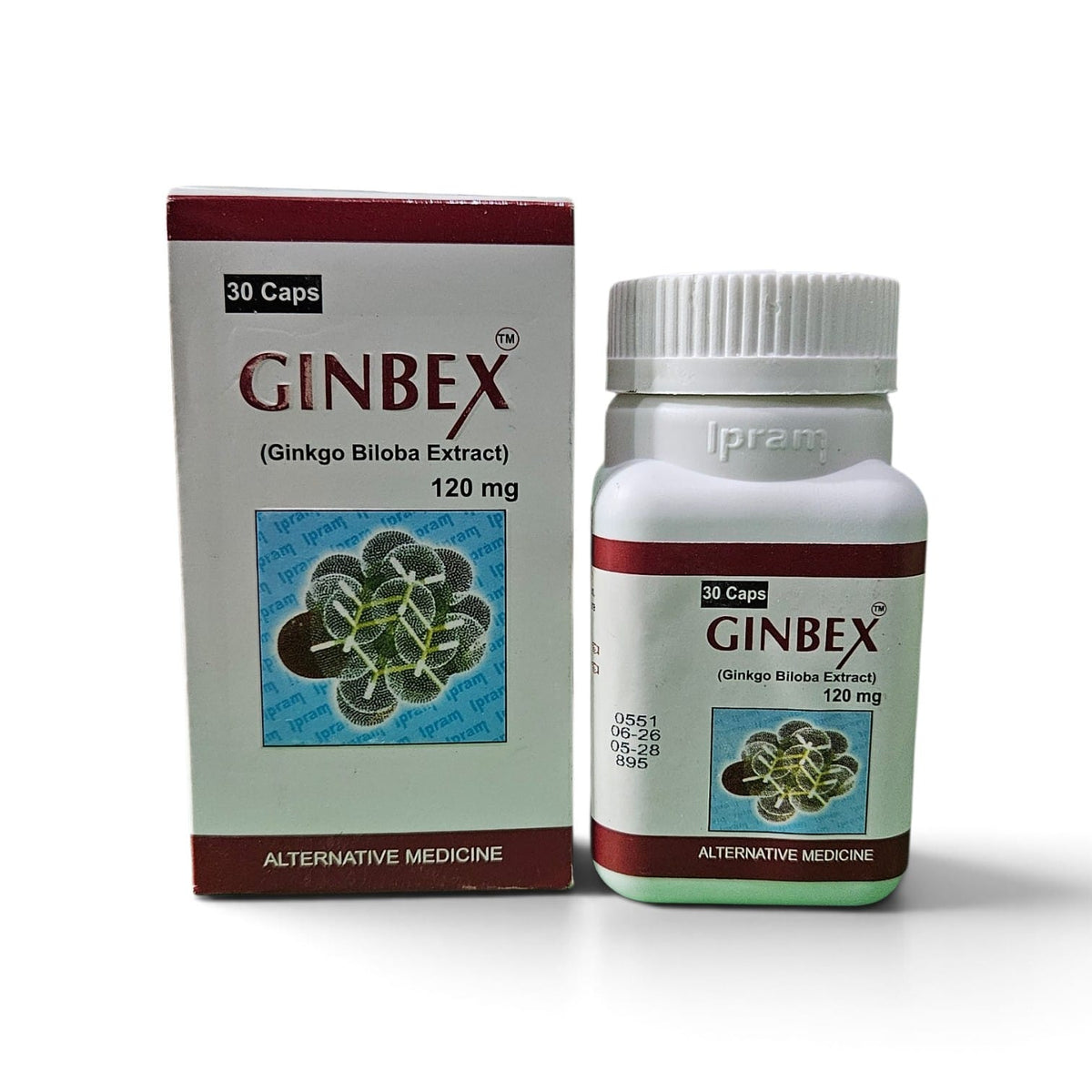 Ginbex capsules (1 Bottle = 30 Tablets)