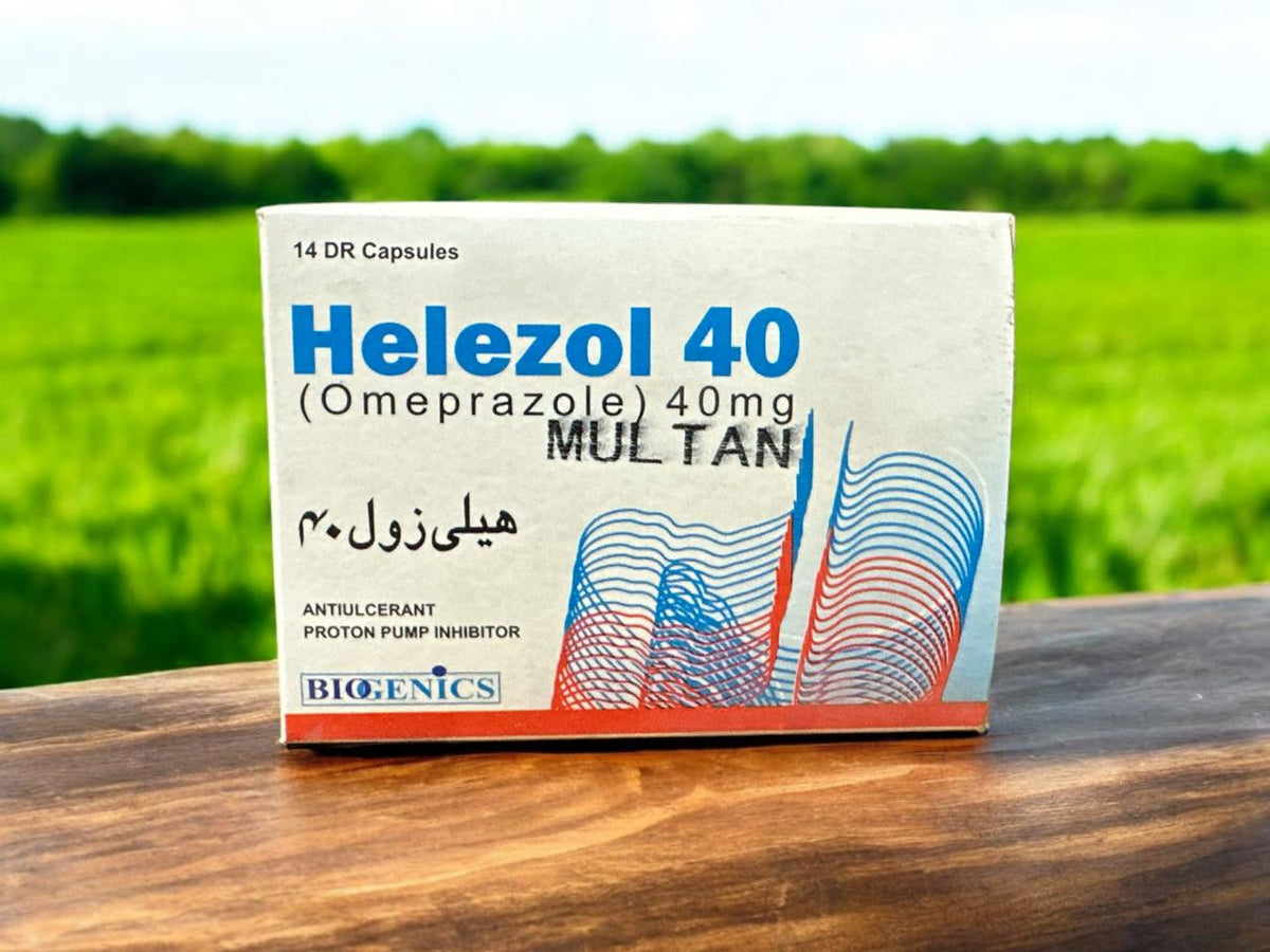 Helezol Capsules 40Mg (1 Strip = 7 Capsules)