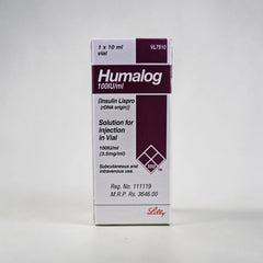 Humalog Injection 100Iu/ml (1 Box = 1 Injection )