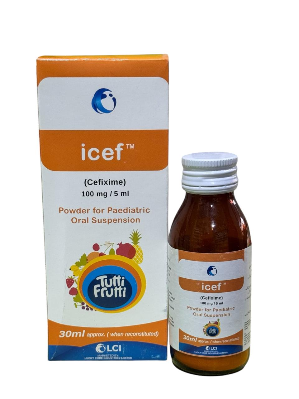 Icef  30ml  Suspension 100mg/5ml