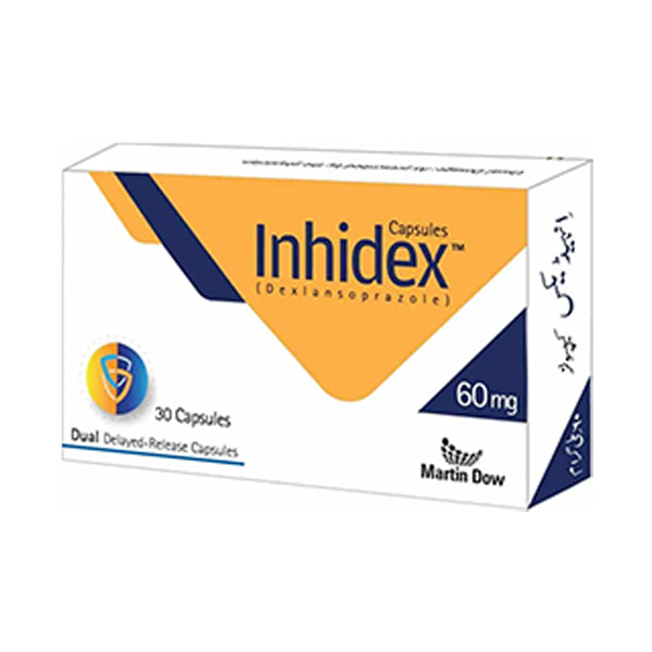 Inhidex Capsules 60Mg  (1 Strip = 10 Capsules)