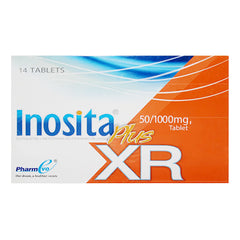 Inosita plus Xr Tablets 50Mg/1000Mg  (1 Strip = 7 Tablets)