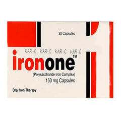 Ironone Capsules 150Mg  (1 Strip = 10 Capsules)