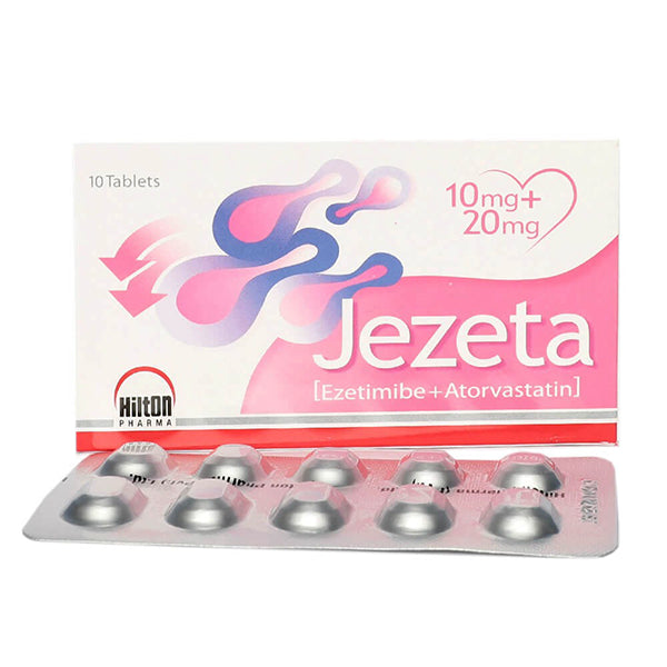 Jezeta Tablets 10Mg/20Mg (1 Box  = 10 Tablets)