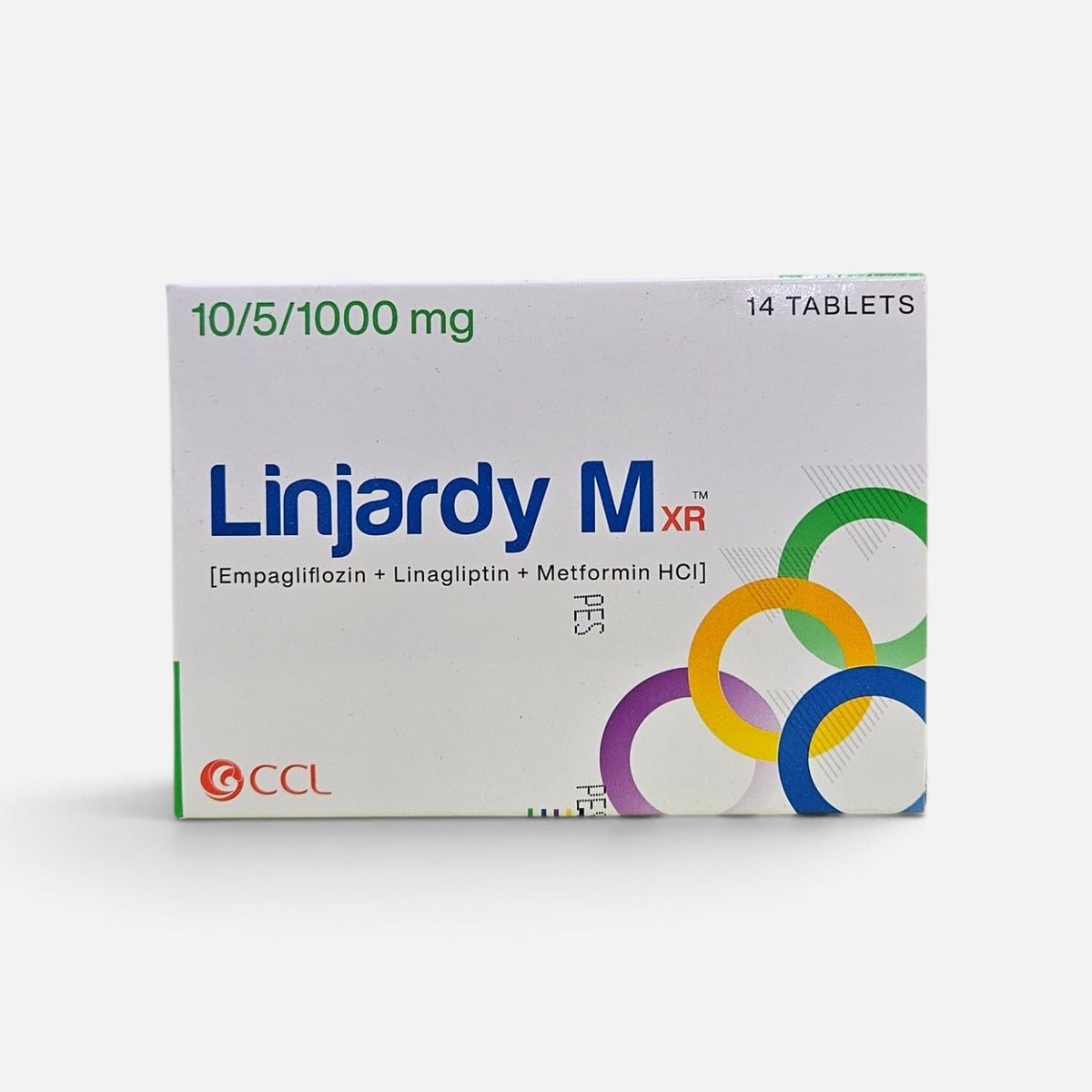 Linjardy M XR 10/5/1000mg Tablet (1 Strip = 7 Tablets)