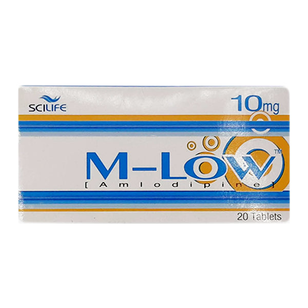 M-Low Tablets 10Mg (1 Strip = 10 Tablets)