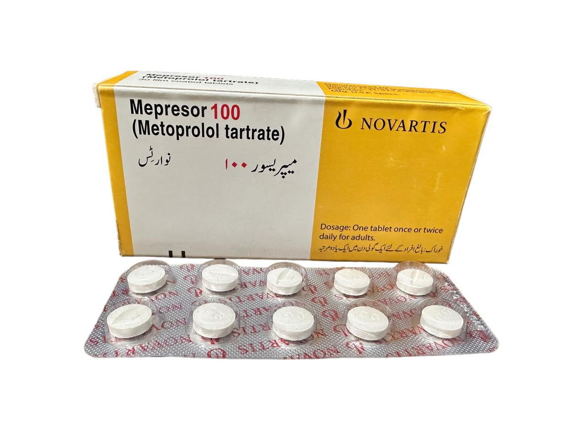 Mepresor Tablets 100Mg (1 Strip = 10 Tablets)
