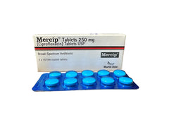 Mercip Tablets 250Mg (1 Box = 10 Tablets)